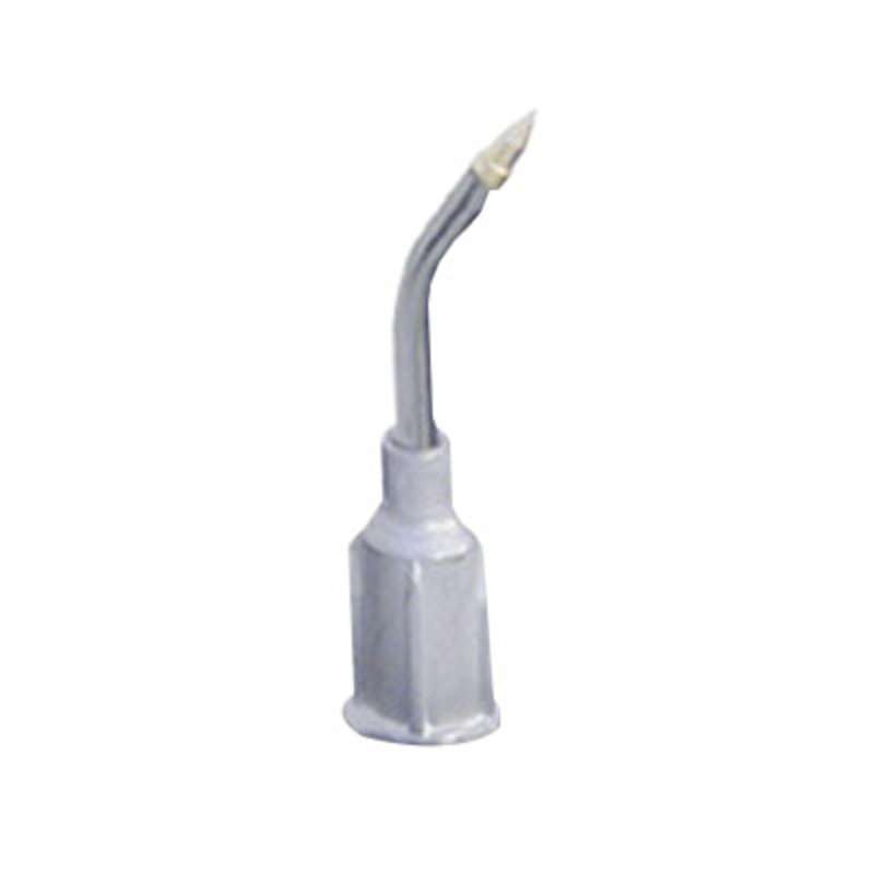 ESD-Safe Bent Metal Vacuum Probe, .030" OD x .020" ID, with Beige Small Part Tip